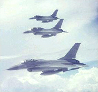 An F-16 trio.